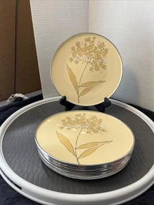 Hana Collection Enamelware 9” Dinner Plates Set Of 8 See Conditions - Picture 1 of 10