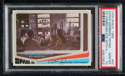 1976 Donruss Space: 1999 #47 PSA 10 GEM MT 0ts2 - Image 1 of 3