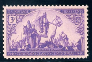 US Stamp #898 Coronado Expedition 3c - PSE Cert - SUPERB 98 - MNH - SMQ $70.00 - Picture 1 of 2
