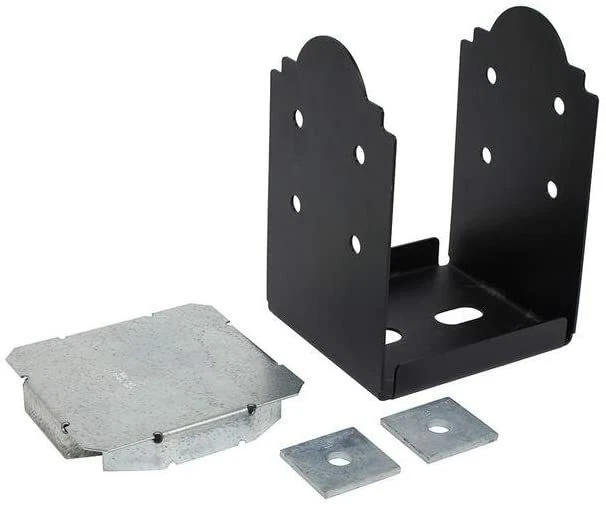 Capa en polvo base poste ornamental áspera Simpson Strong-Tie APB88R 8 x 8 sobre ZMAX Foto 1 de 1