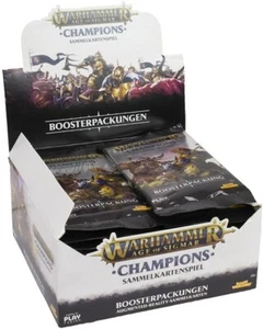 Warhammer Age Of Sigmar Champions TCG Sealed 24 Booster Display Box DE Deutsch - Bild 1 von 2