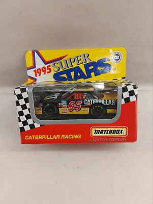 Matchbox Super Stars Series II 1995 1/64 John Tanner #95 Caterpillar Racing Foto 1 de 4