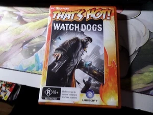 Watch Dogs PC DVD-ROM  2014 3 Disc Set Windows Vista 7 8 Like New - Picture 1 of 5