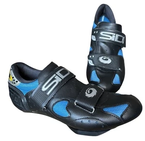 SIDI Rampa MTB Shoes EU 39 / US 7.5 – Black Blue AIRPLUS Cycling Shoe - Picture 1 of 10