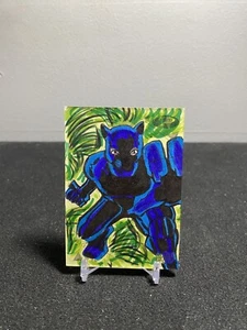 2019 Upper Deck Marvel Premier Black Panther 1/1 Sketch card - Picture 1 of 2