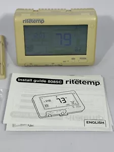 Ritetemp 7-Day Programmable Touch Screen Thermostat 8085C - Picture 1 of 5