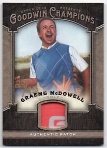 2014 Upper Deck Goodwin Champions Memorabilia Premium M-GM Graeme McDowell 22/25