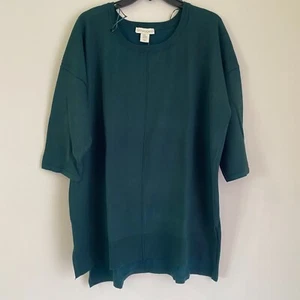Cynthia Rowley Womens Pullover Sweater Size 2XL Long Sleeve Green - Picture 1 of 3