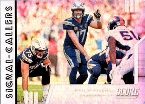 2019 Score Football Philip Rivers Signal Callers #SC-19 Los Angeles Chargers - Picture 1 of 2
