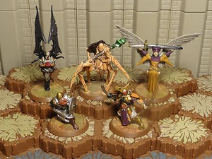 Heroes Durgeth- Heroscape- Kee-Mo-Shi- Eldgrim- Empress Kiova- Runa- Kaemon Awa - Picture 1 of 2