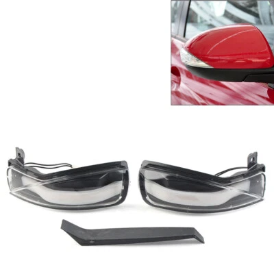 1Pair Side Mirror Lamp Turn Signal For Mazda 3 BL 2008-14 For Mazda 6 GH 2007-15 - Imagem 1 de 4
