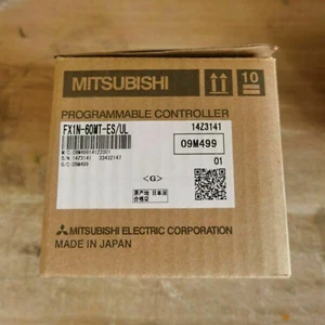 ONE new Mitsubishi PLC FX1N-60MT-ES/UL IN BOX One year warranty - Picture 1 of 3