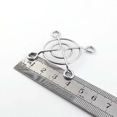 Metal Wire Finger Guard 40mm 4cm CPU DC Fan Grill/Guard Protector for PC Silvery - Image 1 of 4