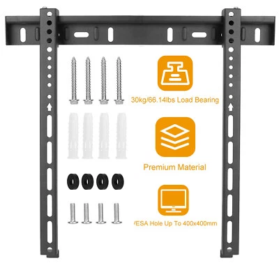 iMounTEK TV Wall Mount Bracket Holder for 32 to 65-inch Flat Panel TV 66.14lbs - Image 1 of 4