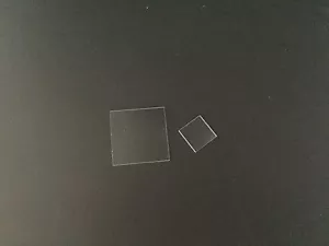 Sapphire Substrate, C-Phase, DSP, L10mm*W10mm*T0.5mm, a bundle of 5pcs - Picture 1 of 1