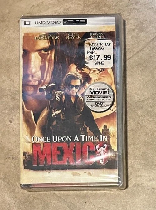 Once Upon A Time in Mexico NEW factory sealed UMD Sony PSP movie - Image 1 of 1