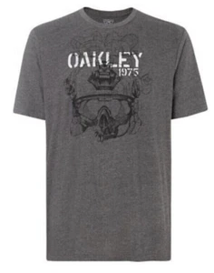 Camisa Oakley Hombre Grande Gris Jaspeado Nueva c11 - Imagen 1 de 6