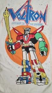 Vintage Voltron Strandtuch 1984 Defender Of The Universe Franco 80er - Bild 1 von 14