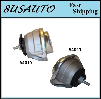 2PCS FRONT LEFT & RIGHT MOTOR MOUNT 2009-2010	BMW 535I, 535I XDRIVE 3.0L TURBO - Image 1 of 4