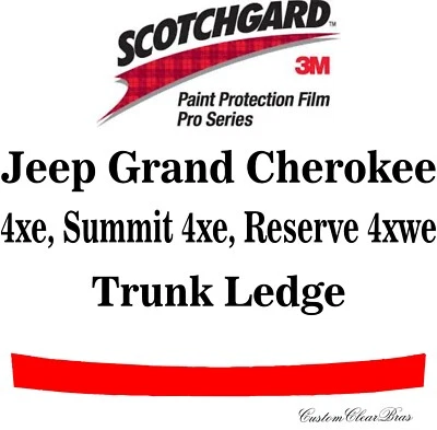 3M Scotchgard Paint Protection Film Pro Series 2023 2024 Jeep Grand Cherokee 4xe - Image 1 of 3