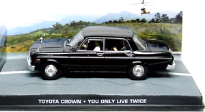 James Bond Toyota Crown You Only Live Twice #56 Magzine 1:43 Collection - Picture 1 of 5