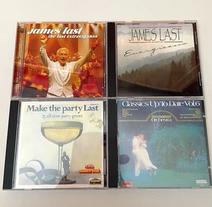 James Last CD Bundle x4 Party Greats Evergreens Classics Last Extravaganza Piano - Picture 1 of 9