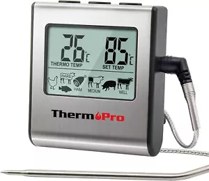 Digitales Bratenthermometer Ofenthermometer Fleischthermometer - Bild 1 von 7