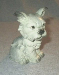 Vintage Goebel Schnauzer Terrier Sitting Dog Figurine 30116 West Germany - Picture 1 of 9