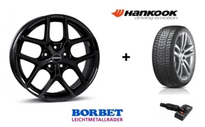 Winterräder Tesla Model Y 20 Zoll 4x BORBET Y BLACK + Hankook Reifen + BLE RDKS - Bild 1 von 1