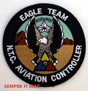 EAGLE TEAM NTC AVIATION CONTROLLER PATCH US ARMY PIN UP FORT IRWIN CA PILOT CREW - Imagen 1 de 1