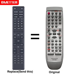 Control remoto de repuesto EUR7702290 para sistema estéreo de alta fidelidad Technics SA DV290 - Imagen 1 de 4