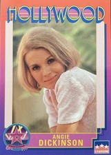 1991 Angie Dickinson Starline HOLLYWOOD Walk Of Fame Trading Card