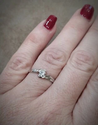 Anello oro bianco 18 kt donna - Immagine 1 di 4