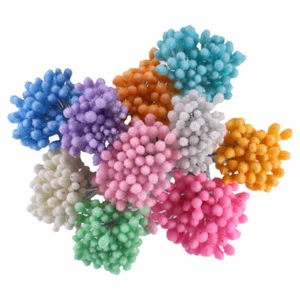 Heartfelt Creations Pastel Bead Stamens Medium (Wire Stem) Paper Flowers - Picture 1 of 2