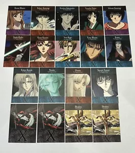 2002 Pioneer "X" Animation TV Series Promo Card Set Of 16 Plus Extras CV JD - Picture 1 of 21