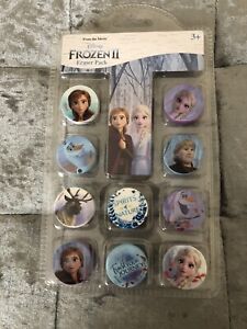 Disney Frozen 2 Eraser Pack New