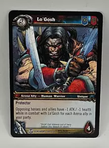Lo'Gosh - Blood of Gladiators - World of Warcraft TCG WOW Trading Card Game #148 - Picture 1 of 2