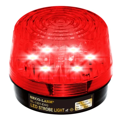 Seco-Larm SL-1301-EAQ/R LED Strobe Light (Red)