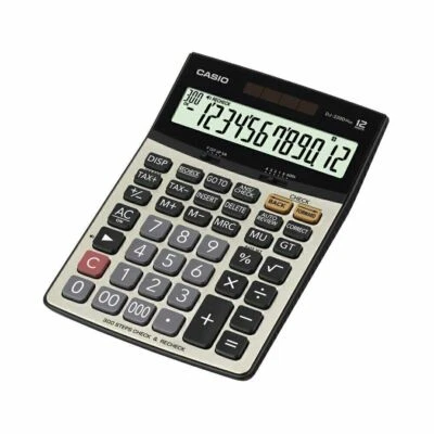 Casio DJ-220D Plus 300 Steps Check & Correct Premium Desktop Calculator with - Image 1 of 4