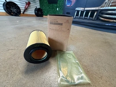 (1) Genuine Kia Hyundai oil Filter  26320-3C100  same as dealership OEM - Image 1 of 4