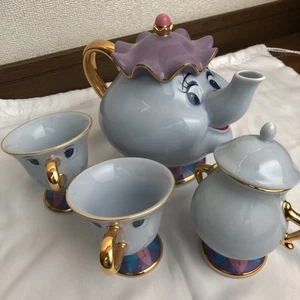 Die Schöne und das Biest Mrs. Teekanne Teekanne Set aus Japan - Bild 1 von 4