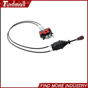 Findmall Hydraulic Remote Control Valve 2-Spool 21GPM Easy Installation Kit - Picture 1 of 24