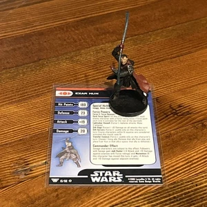 WOTC Star Wars Miniatures - Exar Kun #13 Very Rare w/ Card - Picture 1 of 9