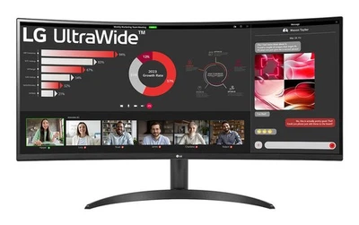 LG 34WR50QK-B Wide Quad HD Display 86,4 cm (34") - Bild 1 von 4