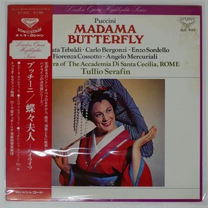 TULIO SERAPHIN PUCCINI'S OPERA "MAD LONDON SLC6122 Japan VINYL LP - Picture 1 of 2