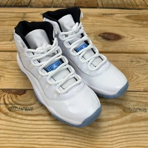 Nike Air Jordan 11 Retro GS Legend Blue 378038-104 White B-Grade NWOB Size 7Y - Picture 1 of 10