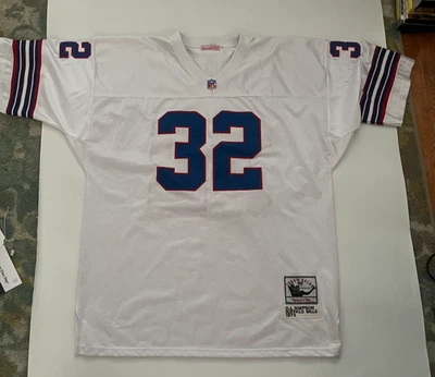 Camiseta deportiva Mitchell & Ness 56 OJ Simpson Buffalo Bills 1973 Throwback Authentics NFL Foto 1 de 4