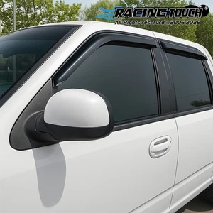 Viseras de ventana protector contra la lluvia 4 piezas canal exterior para Toyota Yaris 5 puertas hatchback 05-10 - Imagen 1 de 6