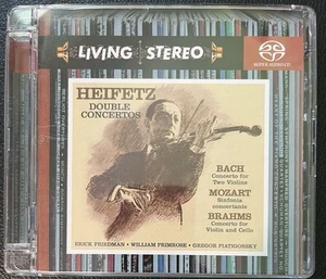 Bach Double Concertos Heifetz Friedman RCA Living Stereo SACD Super Audio NM - Bild 1 von 3