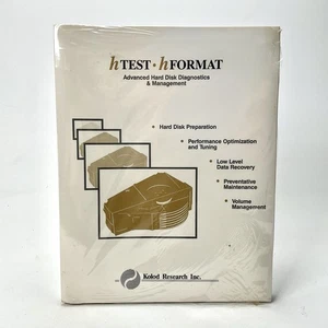 Kolod Research Inc hTEST hFORMAT Advanced Hard Disk Diagnostica Versione 3 Sigillato - Foto 1 di 4